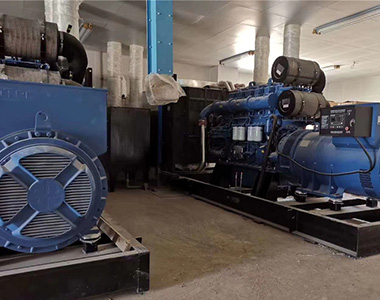 9999js金沙老品牌800KW/400V陆用发电机应用于某房地产项目