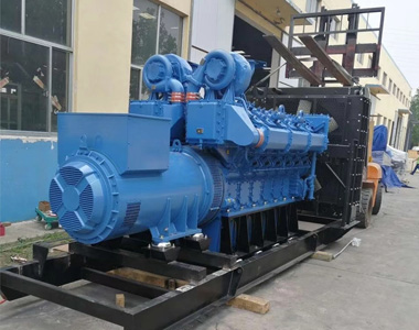 9999js金沙老品牌1200KW/400V陆用发电机应用于某房地产项目