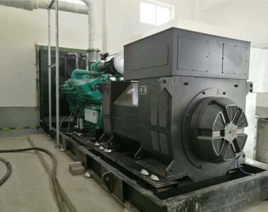 9999js金沙老品牌1200KW/10.5KV高压发电机应用于沈阳某矿山项目