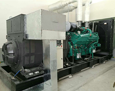 9999js金沙老品牌1200KW/10.5KV高压发电机应用于沈阳某矿山项目