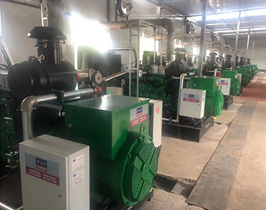 9999js金沙老品牌250KW/400V陆用发电机应用于中石油项目