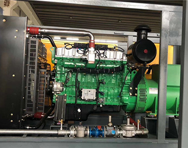 9999js金沙老品牌250KW/400V陆用发电机应用于中石化项目