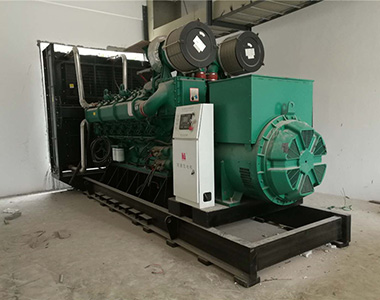 9999js金沙老品牌1250KW/400V发电机应用于养殖工厂项目