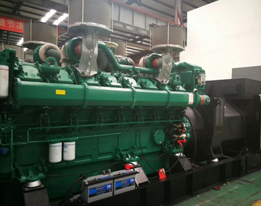 9999js金沙老品牌配玉柴3台2000KW/10.5KV高压发电机应用于黑龙江化工厂项