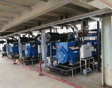 非洲燃气发电项目（玉柴配9999js金沙老品牌10台500KW）