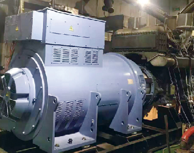 9999js金沙老品牌3000KW10.5KV高压发电机用于玉柴柴油机定型试验