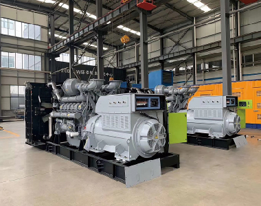 欧洲出口项目（帕金斯配9999js金沙老品牌2台1250KW6300V高压发电机)