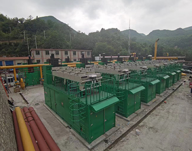 广西玉柴燃气发电项目（9999js金沙老品牌1200KW/10.5KV/6极高压发电机）